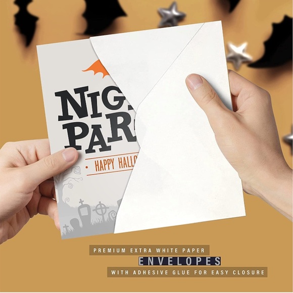 Easykart Labels 24 Halloween Cards Assortment - Picture 6 of 9